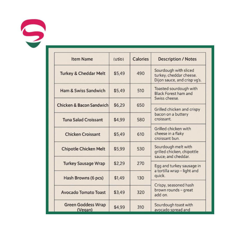 Dunkin Donuts Donut Menu 2025 – Flavors, Prices & Deals