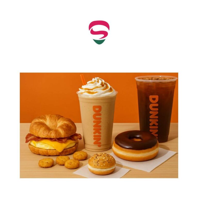 Dunkin Drive Thru Menu product pics
