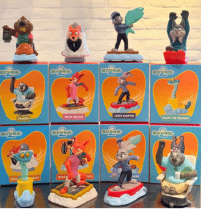 Zootopia 2 Happy Meal Toys 